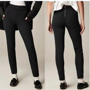 J Crew Pants Womens Small Petite Black Any Day Pixie Slim Fit Stretch